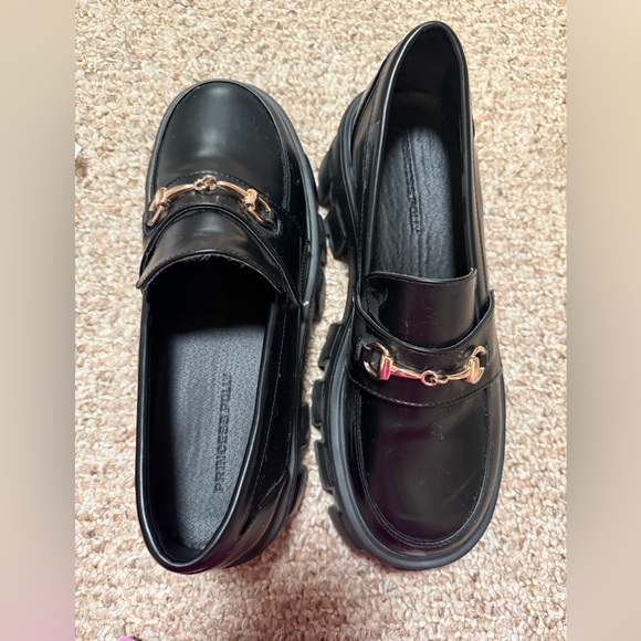 Princess Polly Penny Lane Loafers Black - Picture 9 of 10